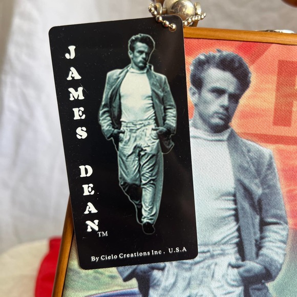 NWT James Dean Route 66 Wooden Purse - Picture 12 of 12